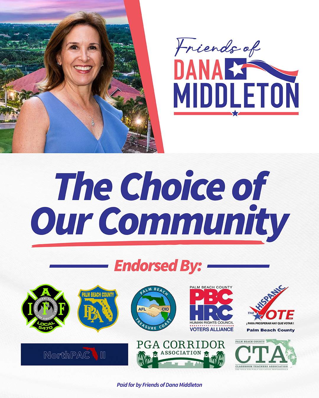 Dana Middleton Endorsements